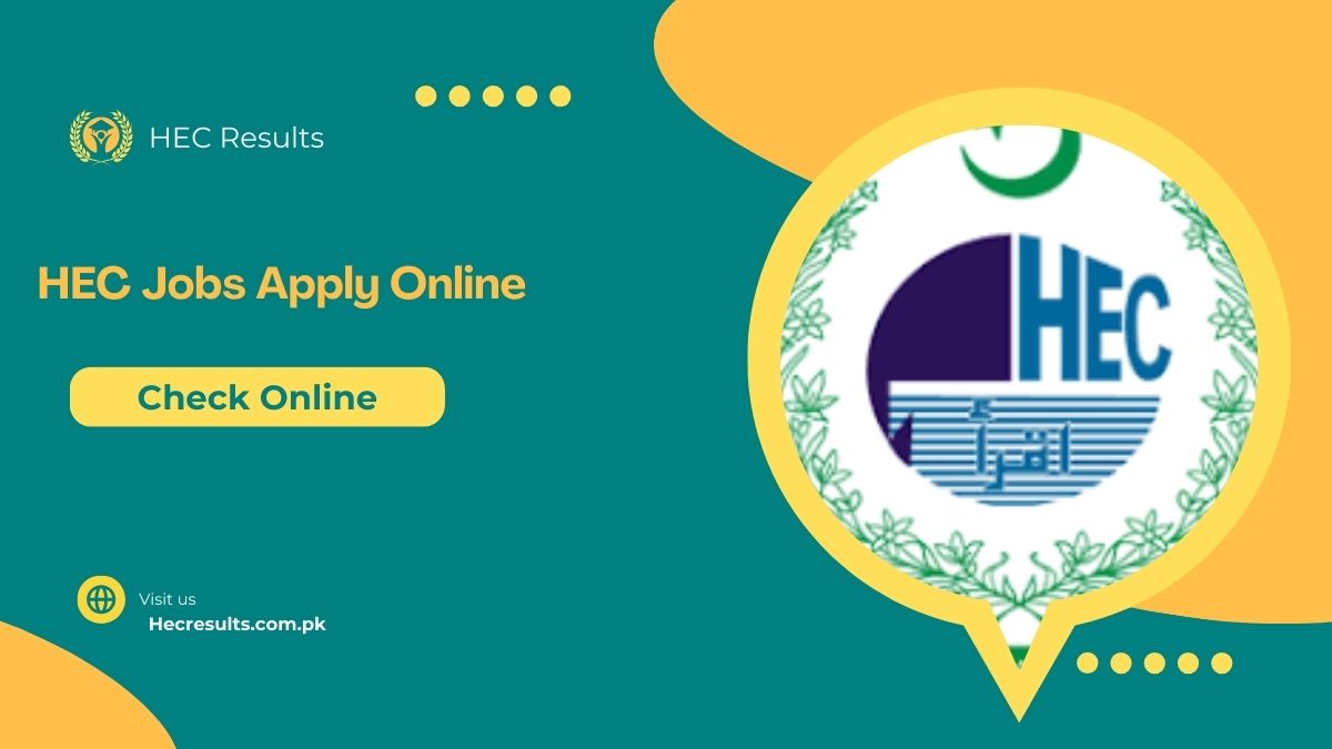 HEC Jobs 2025 Online Apply Last Date www.hec.gov.pk (1)