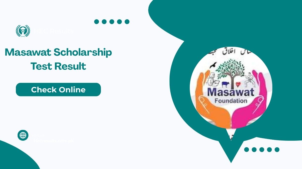 Masawat Scholarship Entry Test Result