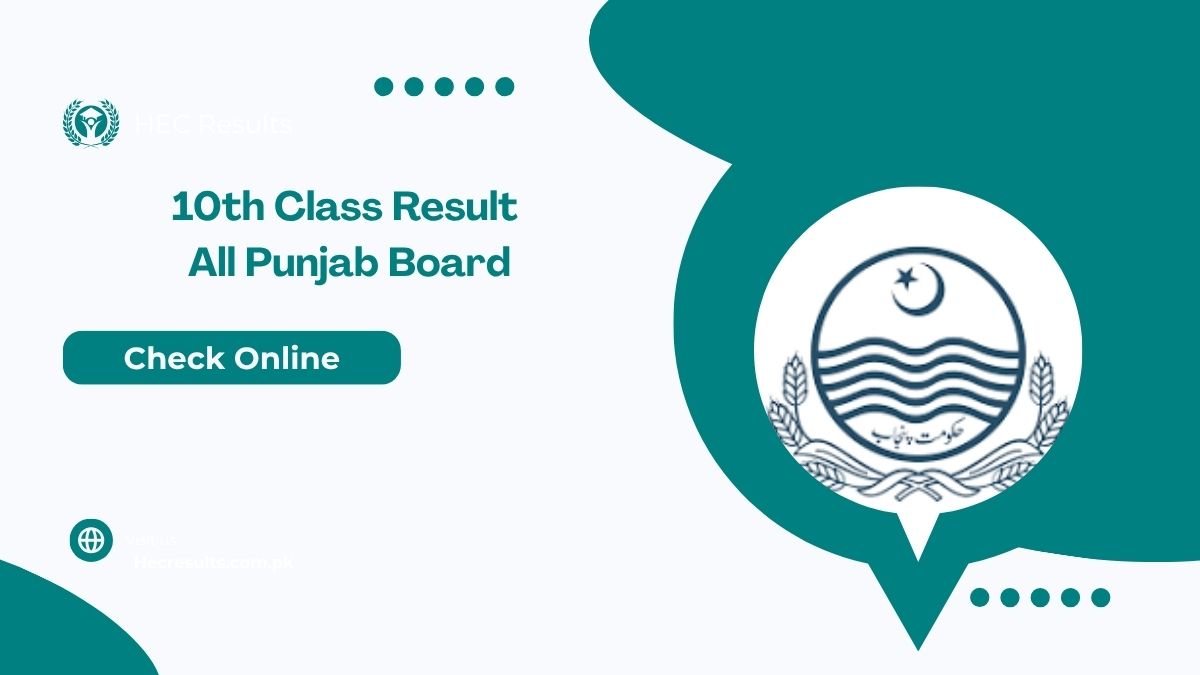 10th Class Result 2025 All Punjab Board