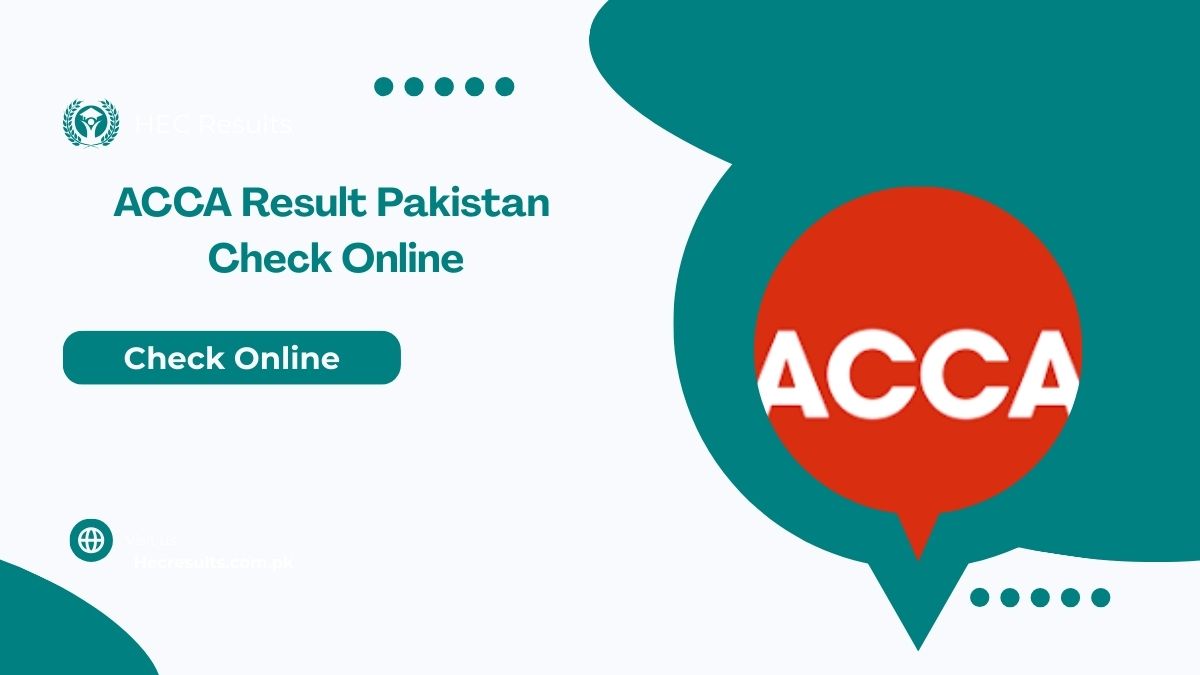 ACCA Result 2025 Pakistan Check Online