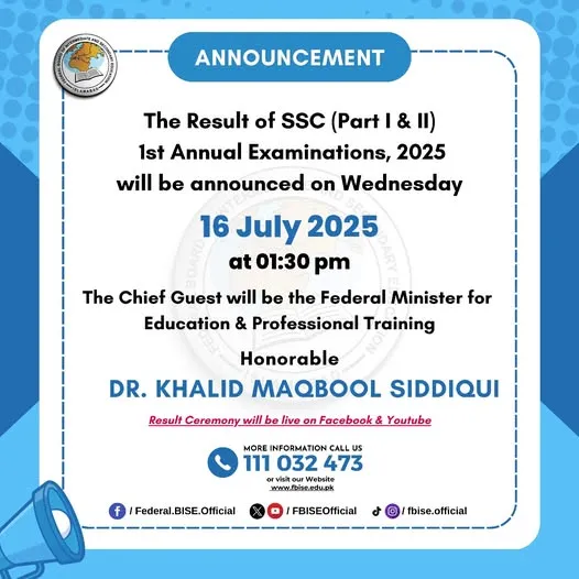 fbise-result-matric-2025-date