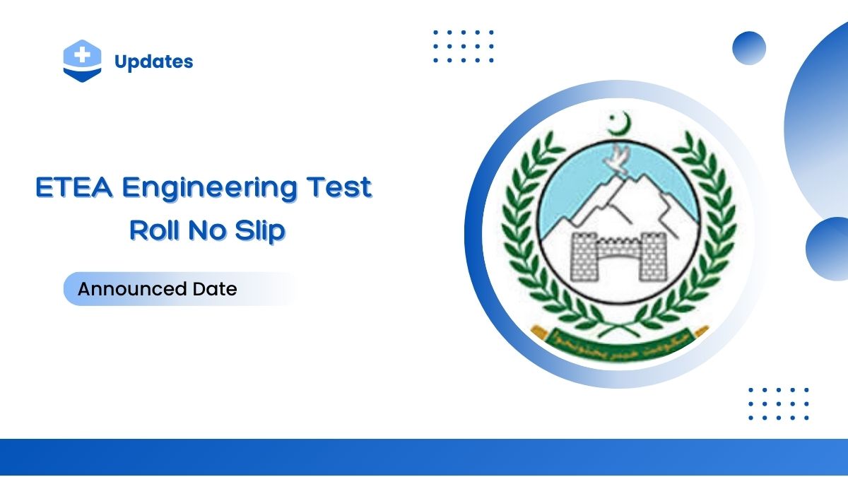 ETEA Engineering Test Roll No Slip 2025 @etea.edu.pk